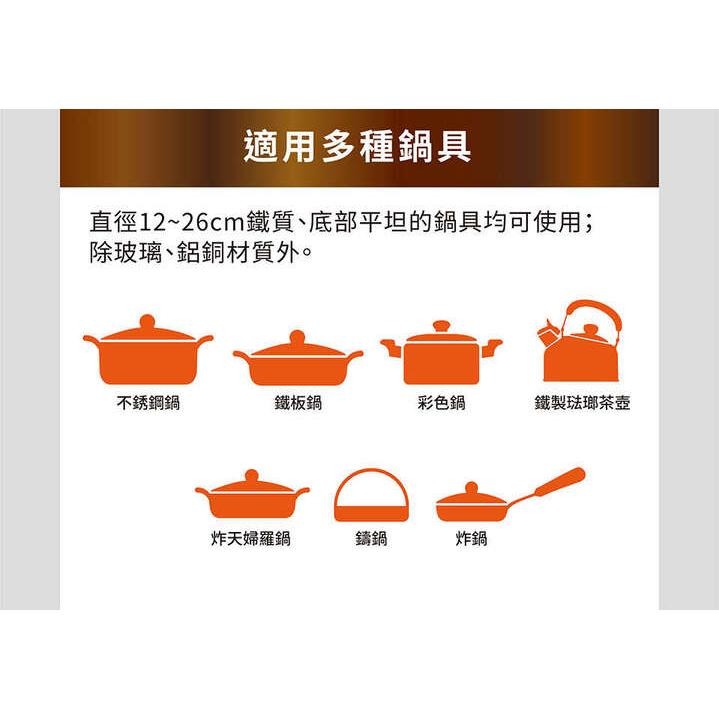 【SANLUX 台灣三洋】IH微電腦電磁爐 IC-62T-細節圖7