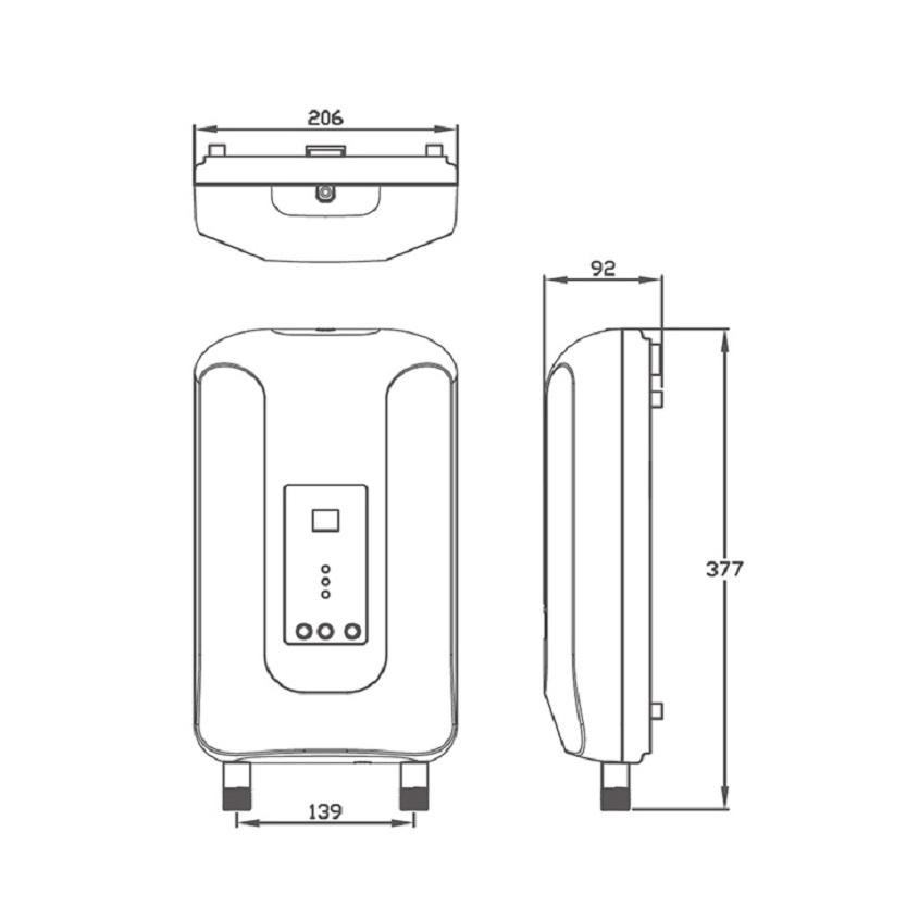 【SAKURA 櫻花】 九段調溫電熱水器 SH-123 原廠基本安裝-細節圖2