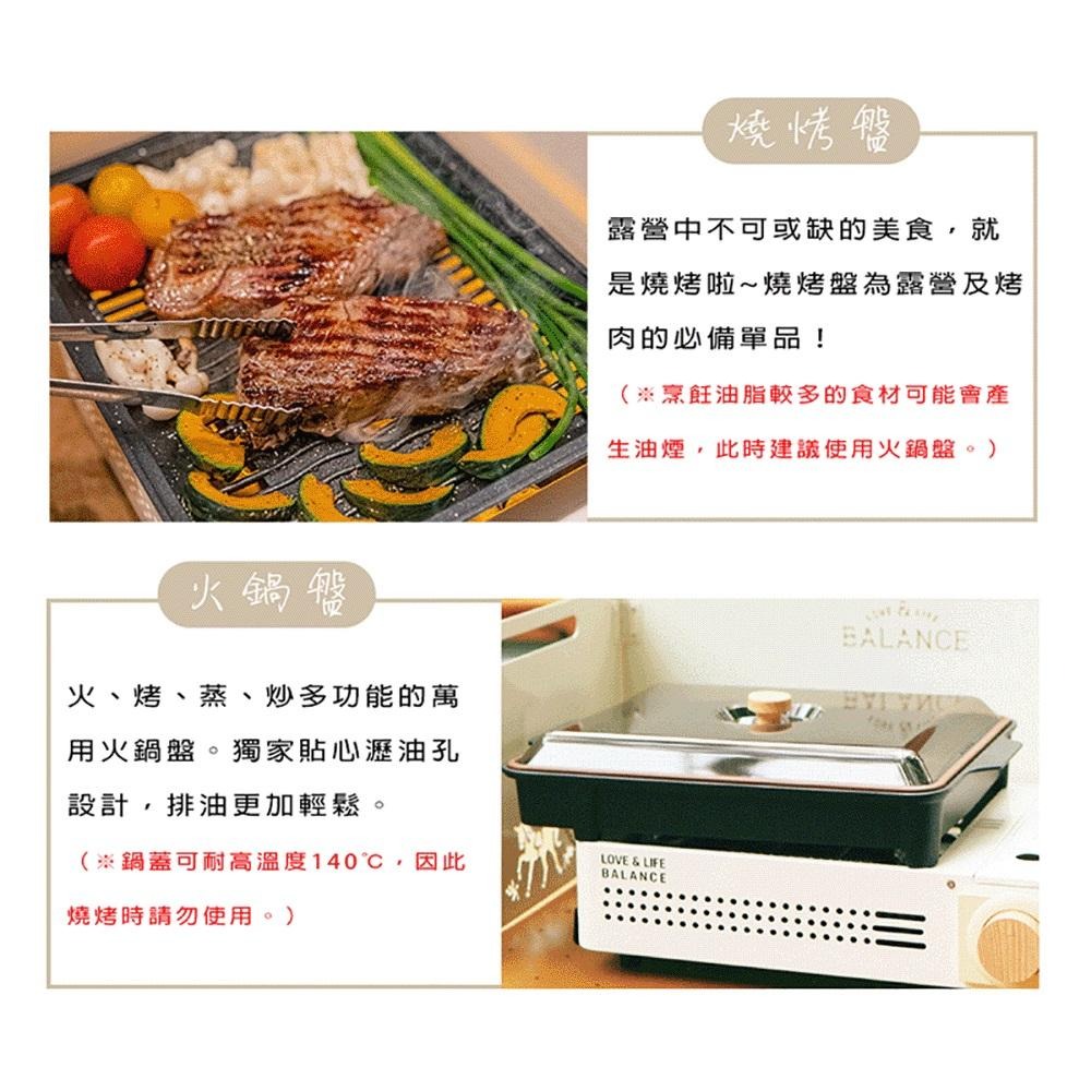 【Love & Life Balance】韓國多功能卡式爐組 可另加購 原廠韓國高質感擋風板-細節圖3