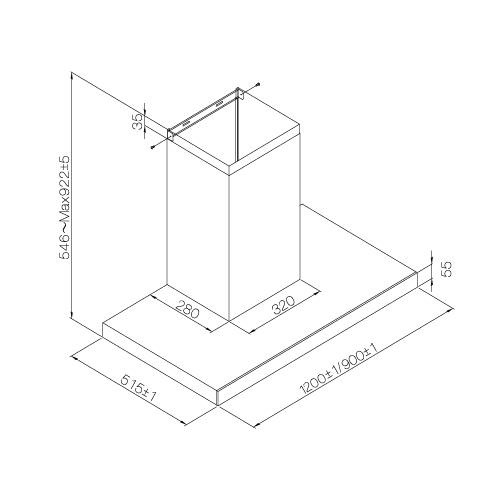 【莊頭北】 90公分倒T式黑色玻璃觸控面板二級馬達Turbo增壓排油煙機 TR-5898 含基本安裝-細節圖2