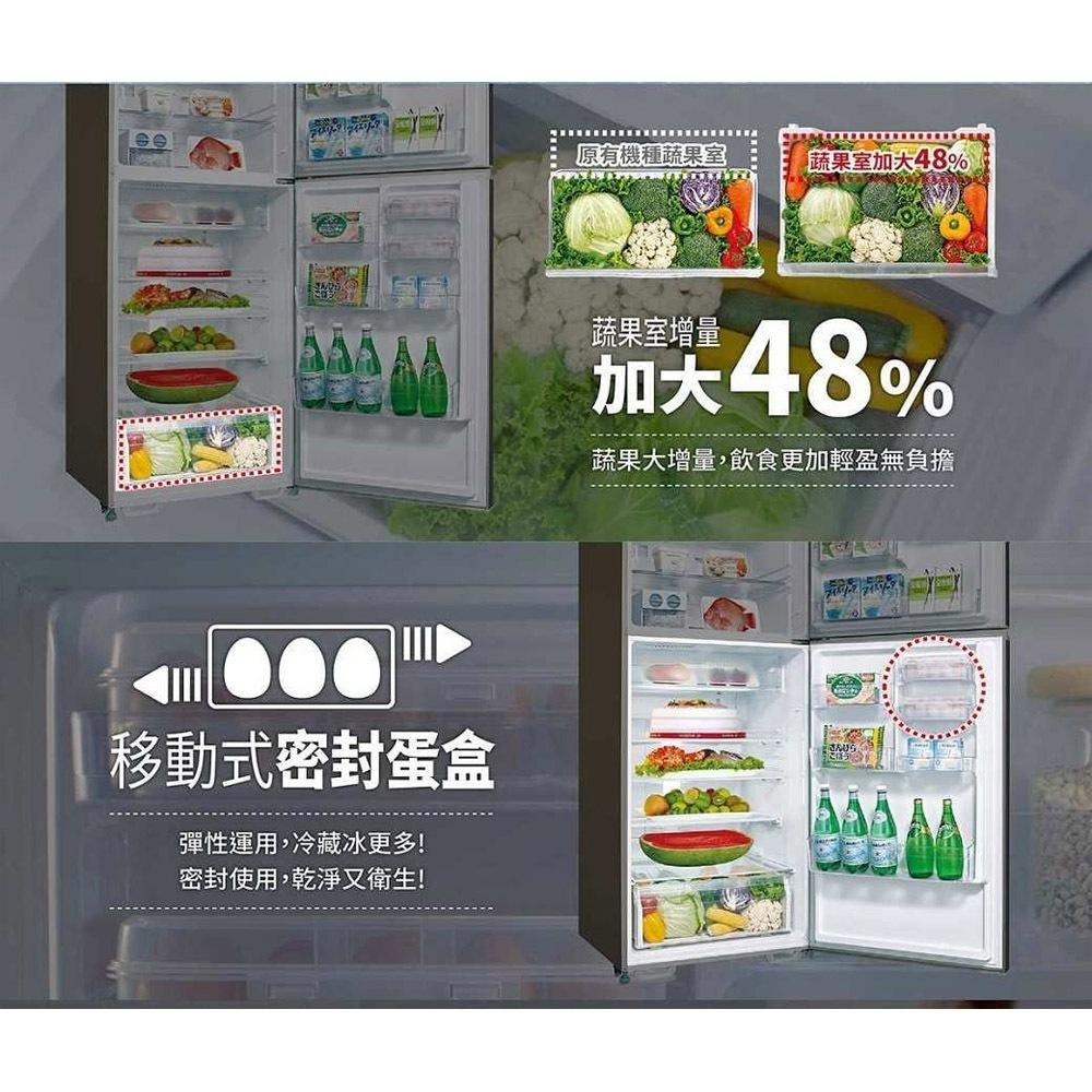 【SANLUX 台灣三洋】580公升一級變頻雙門電冰箱 SR-V580B 免運 基本安裝-細節圖3