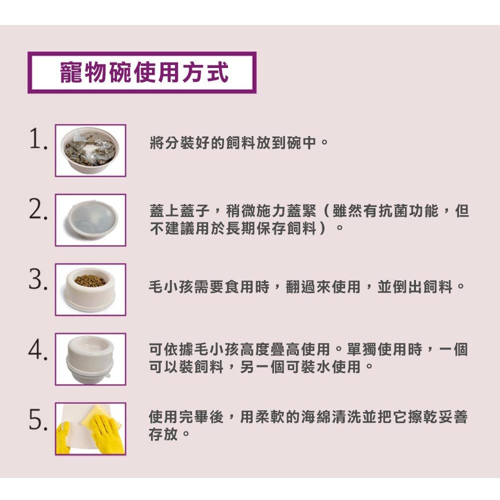 【Pami Go】 旅行用寵物碗 寵物碗 碗 餵食器具 一盒有兩入-細節圖8