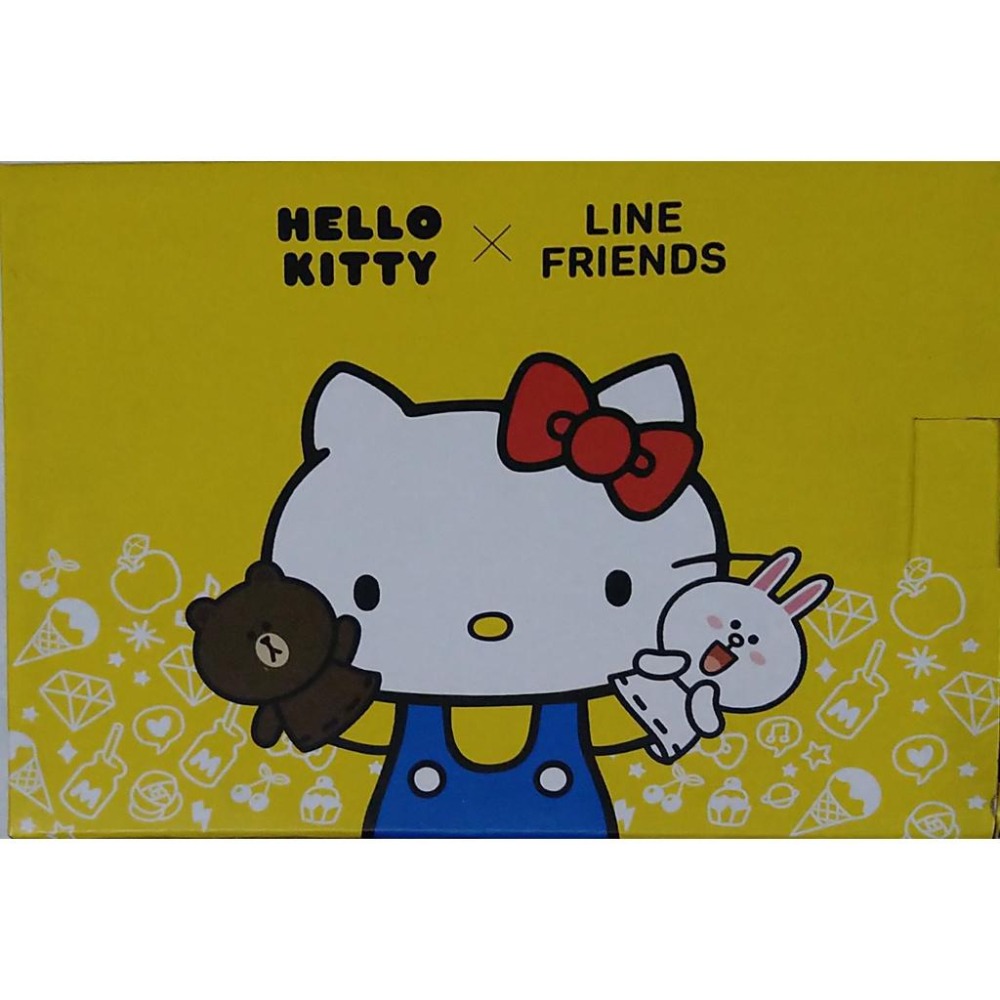 【現貨】Hello Kitty和Line Friends聯名 不銹鋼隔熱餐盒 三格 KLS-8112-細節圖2