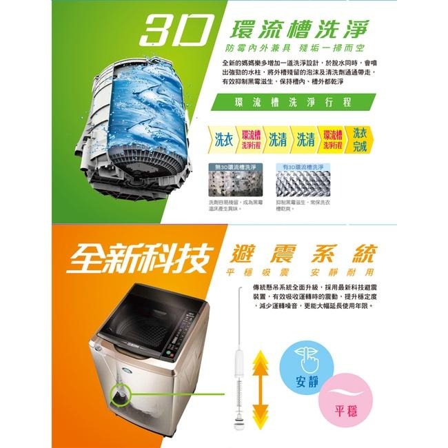 《SANLUX台灣三洋》 12kg 定頻單槽洗衣機 SW-12NS6A-細節圖3