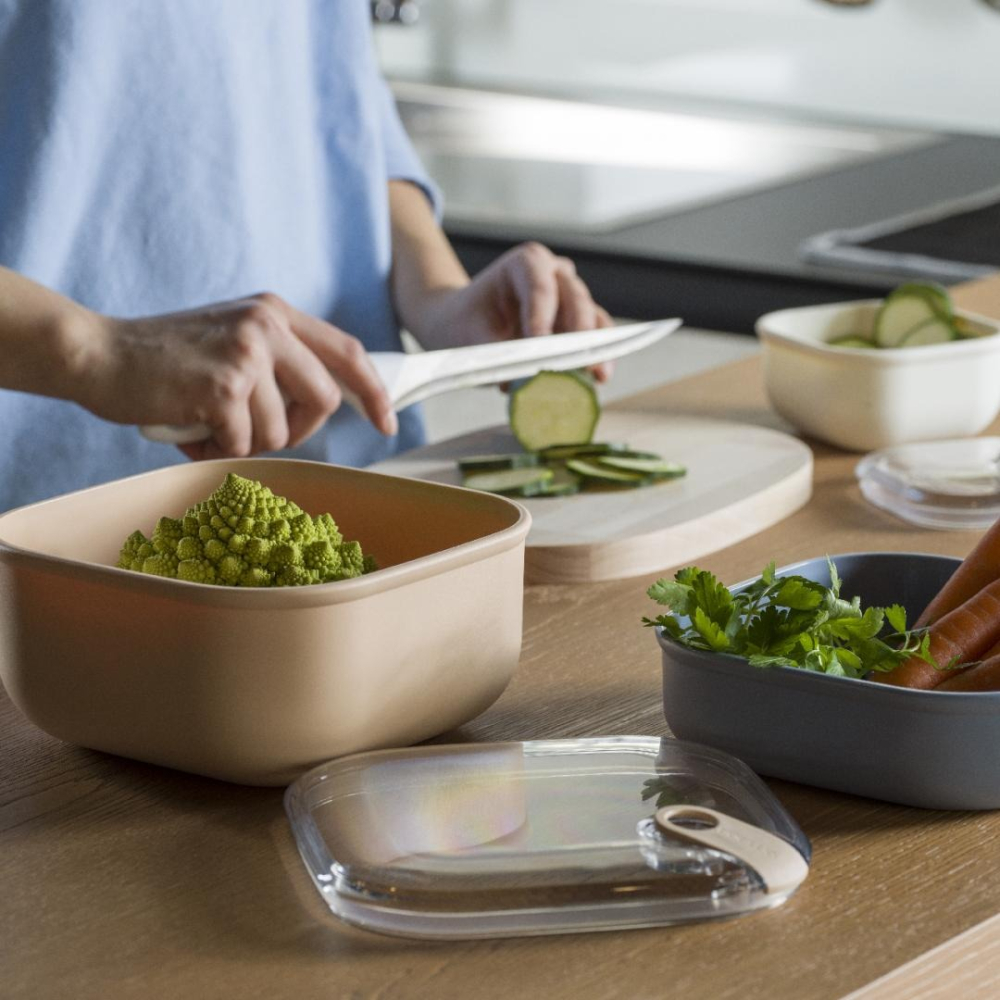 OMADA Pull Box易拉保鮮盒 方型/扁/1L (四色可選) M6651-細節圖2