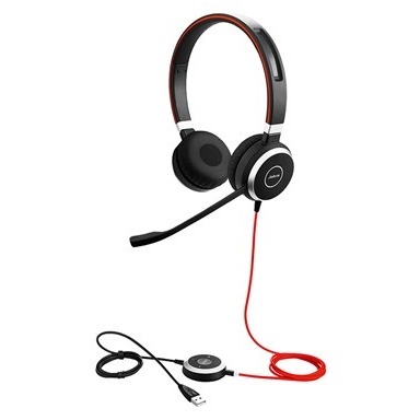 ｢捷泓科技｣ Jabra Evolve 40Ms USB 雙耳 雙介面 商務會議耳機麥克風 音質細膩 可長時間配戴-細節圖2