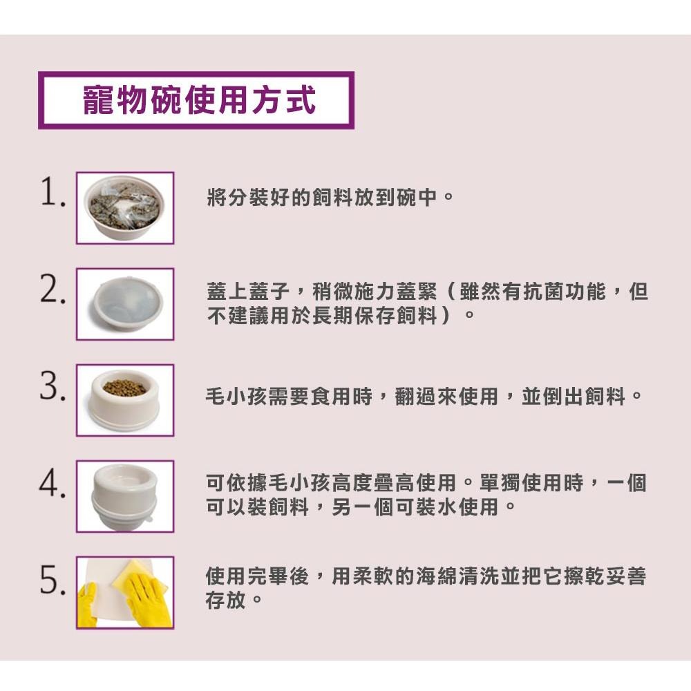 【Pami Go】 《免運可分期》旅行用寵物碗 寵物碗 碗 餵食器具 一盒有兩入-細節圖8