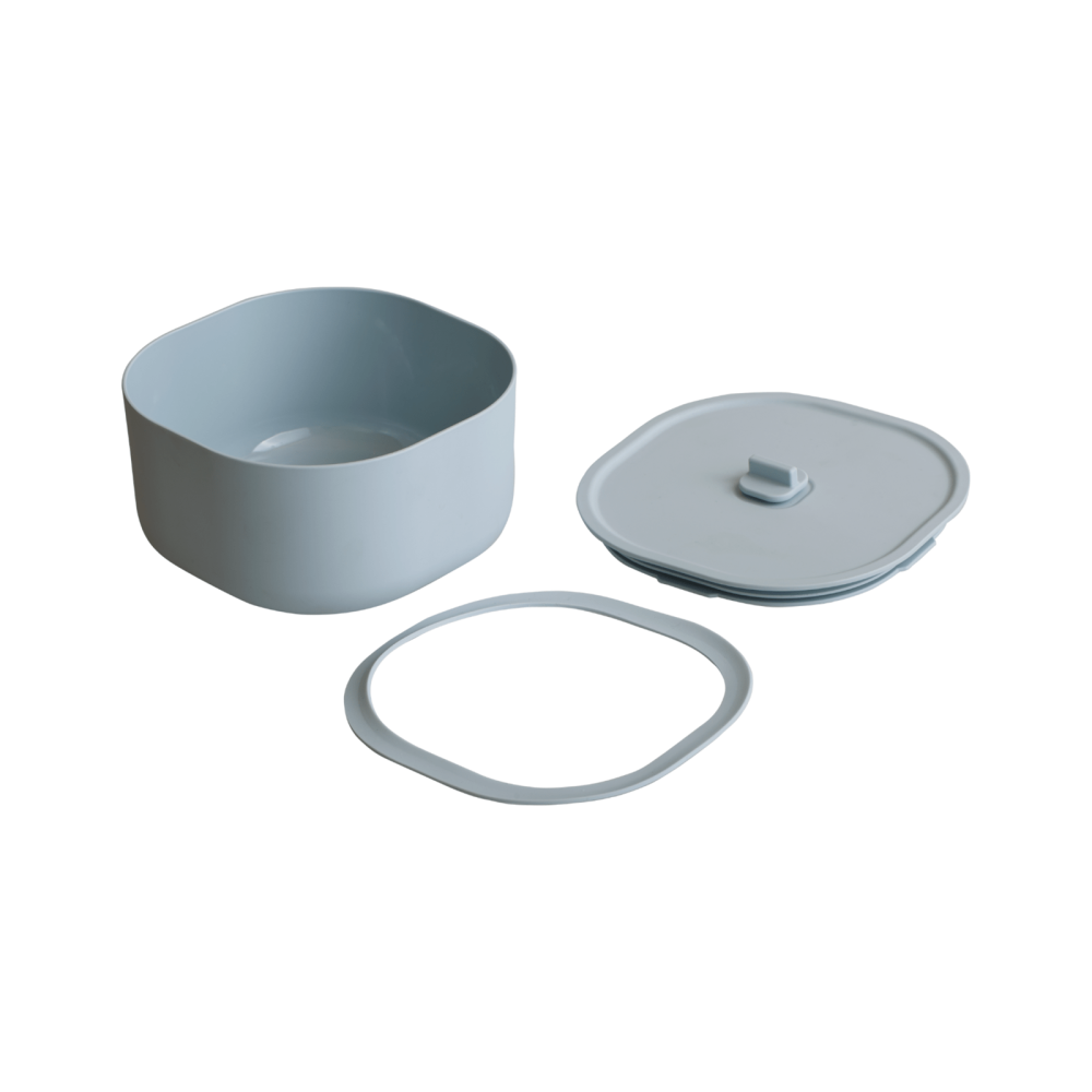 日日便當盒 簡配版/全配版 奶霜杏 迷霧藍 奶油黃 柔霧粉 極簡白-細節圖10