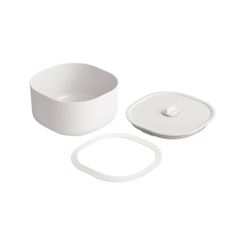 日日便當盒 簡配版/全配版 奶霜杏 迷霧藍 奶油黃 柔霧粉 極簡白-細節圖11