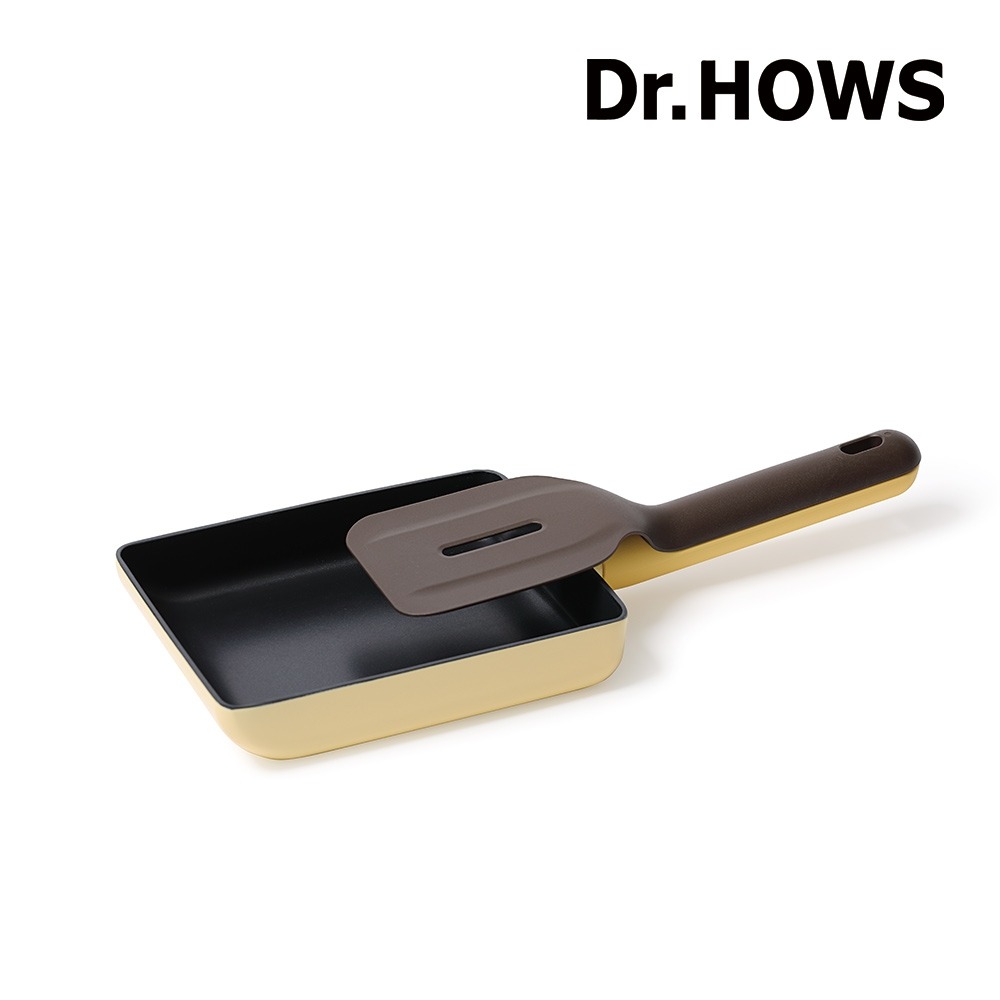 【韓國Dr.HOWS】NEO 玉子燒鍋(20cm/附鍋鏟)-黃/藍-規格圖11