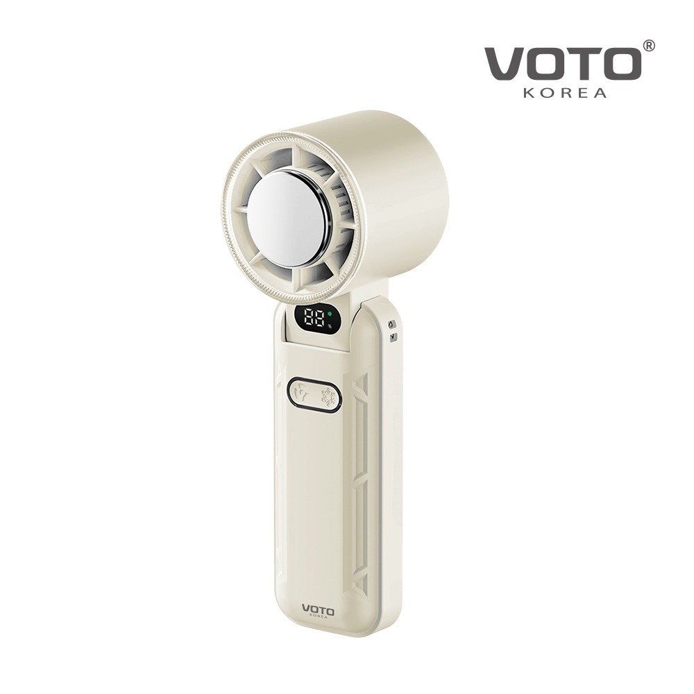 【韓國VOTO】製冷手持風扇 柔光白/靜謐綠/奶霜色-細節圖5