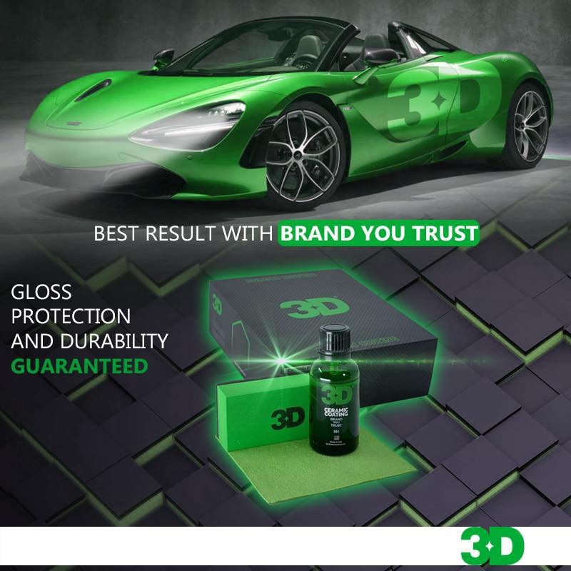 【佳泰國際】美國 3D CERAMIC COATING 9H 陶瓷 鍍膜 高硬度 耐髒汙 好施工 車漆鍍膜 鍍膜 鍍膜劑-細節圖2
