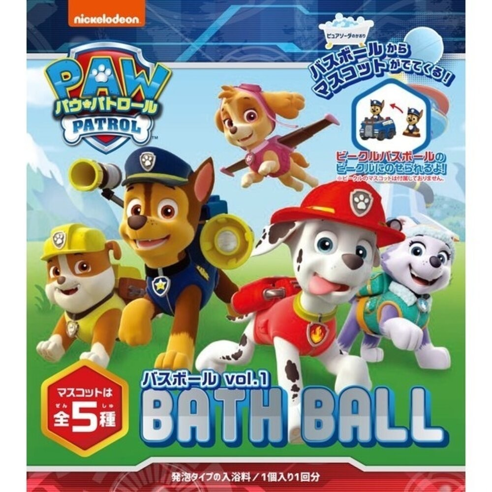 🛒雪拼日韓 ❄️ 泡澡球 沐浴球  三麗鷗 汪汪隊 寶可夢 發光泡澡球系列 玩具泡澡球-規格圖1