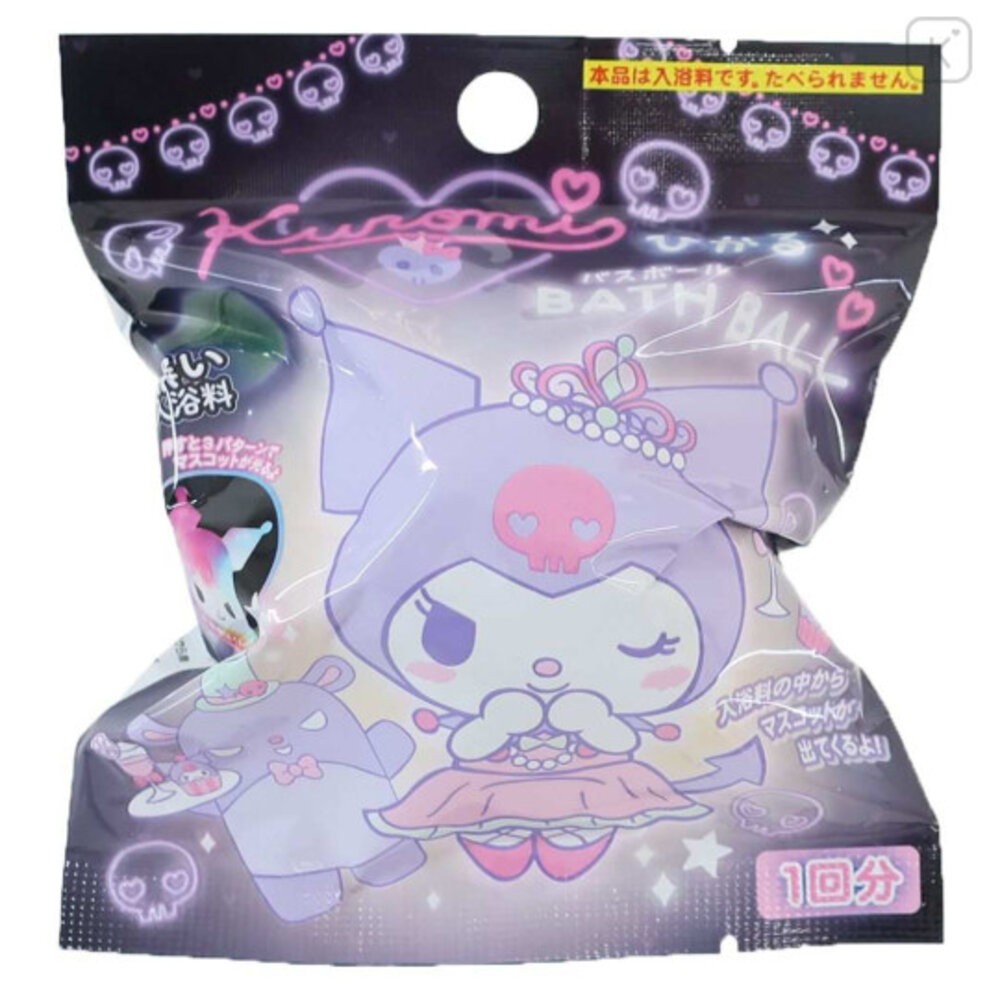 🛒雪拼日韓 ❆ 發光沐浴球 日本 三麗鷗 沐浴球 沐浴鹽球 泡澡球 泡湯球 泡澡玩具 洗澡玩具 發光公仔-規格圖9