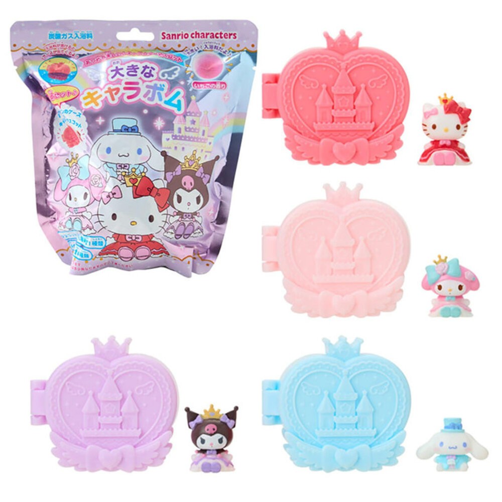 🛒雪拼日韓 ❆ 發光沐浴球 日本 三麗鷗 沐浴球 沐浴鹽球 泡澡球 泡湯球 泡澡玩具 洗澡玩具 發光公仔-規格圖9