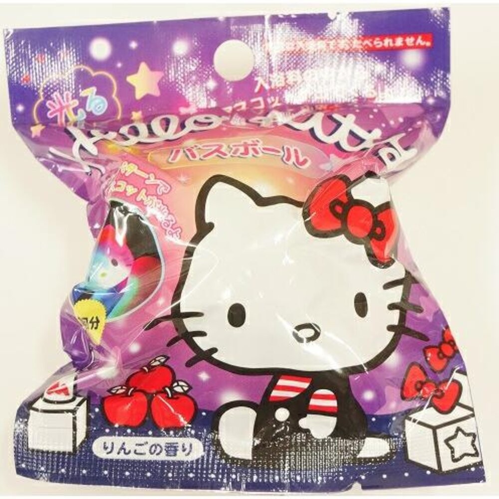 🛒雪拼日韓 ❆ 發光沐浴球 日本 三麗鷗 沐浴球 沐浴鹽球 泡澡球 泡湯球 泡澡玩具 洗澡玩具 發光公仔-規格圖9