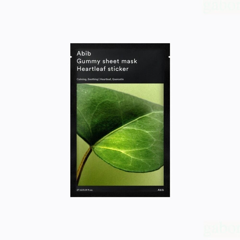 壹吉昌商城 Abib 韓國正貨 穀胱甘肽 膠原蛋白 魚腥草 面膜 修護 積雪草 補水 保濕  單款10件原裝整盒出-規格圖7