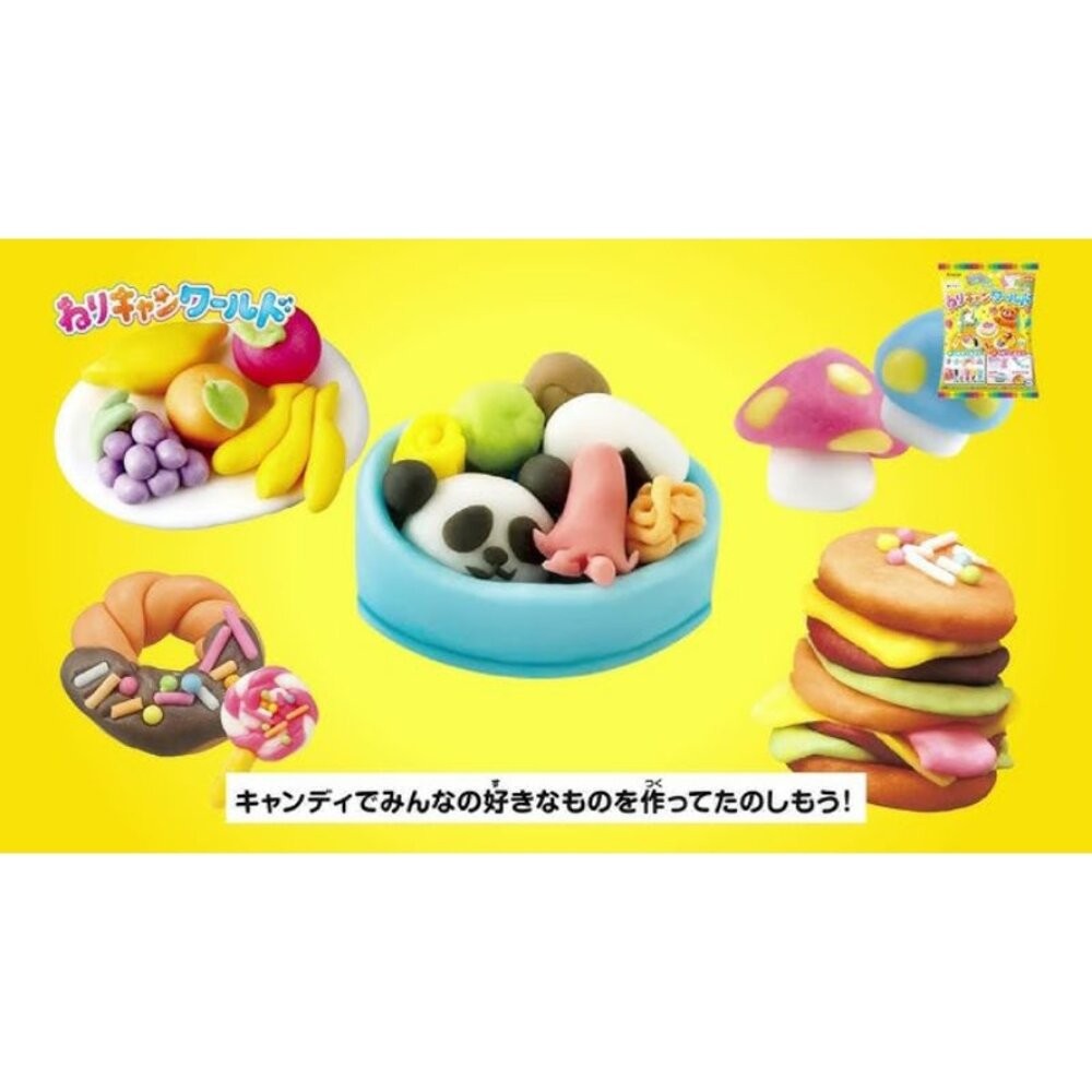 壹吉昌日貨進口日本直送🇯🇵台灣現貨💕( 知育菓子 ) Kracie 创意DIY黏土軟糖小達人海洋企鵝.熊貓野餐.小熊蛋糕-細節圖4