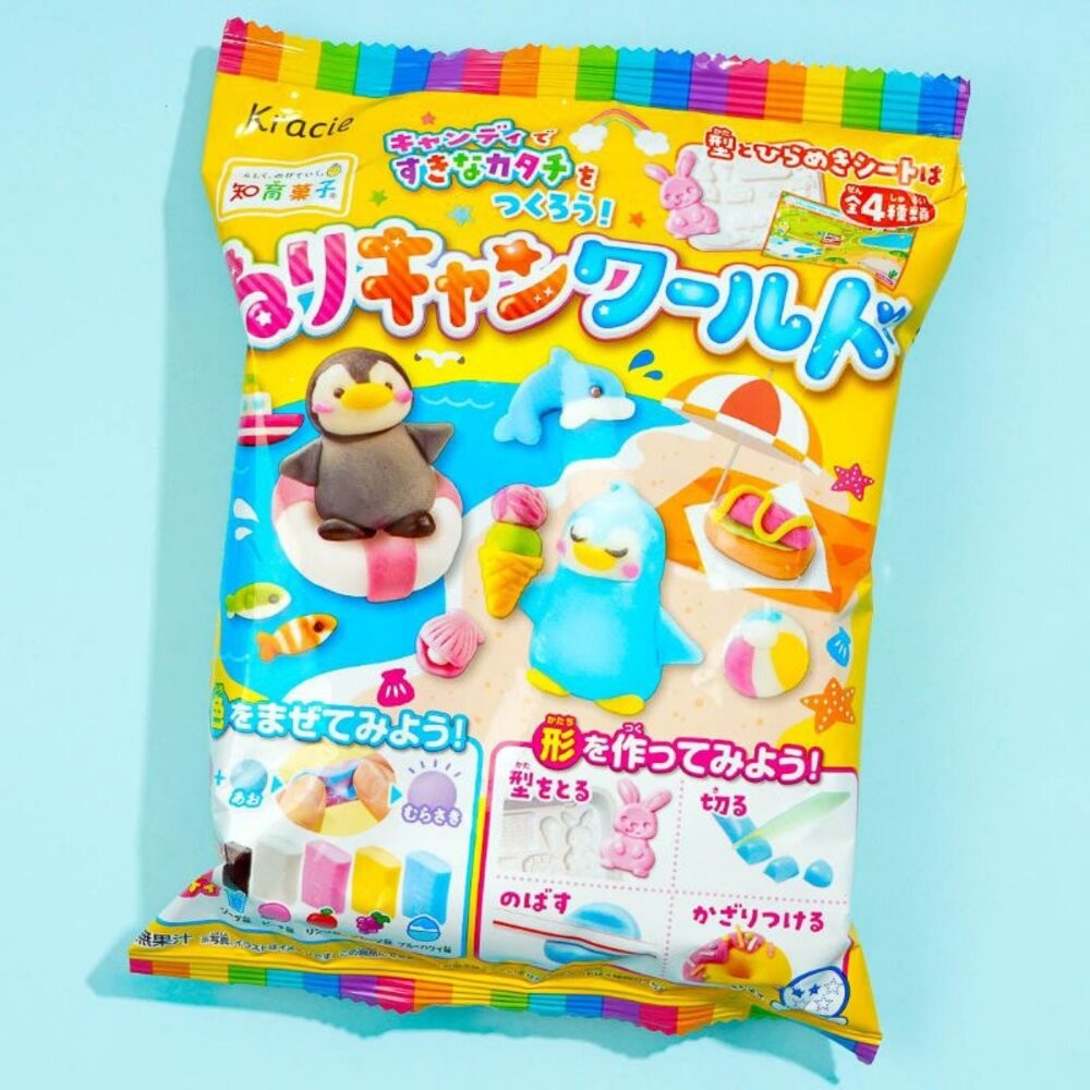 壹吉昌日貨進口日本直送🇯🇵台灣現貨💕( 知育菓子 ) Kracie 创意DIY黏土軟糖小達人海洋企鵝.熊貓野餐.小熊蛋糕-規格圖8