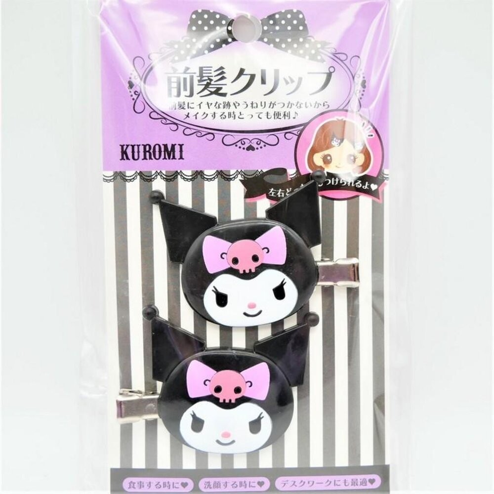 壹吉昌商城 日本 三麗鷗 Sanrio 正版 日本空運 髮夾 庫洛米 kitty 美樂蒂 等等 造型髮夾-規格圖2