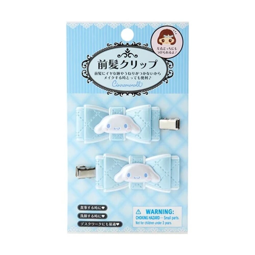 壹吉昌商城 日本 三麗鷗 Sanrio 正版 日本空運 髮夾 庫洛米 kitty 美樂蒂 等等 造型髮夾-規格圖2