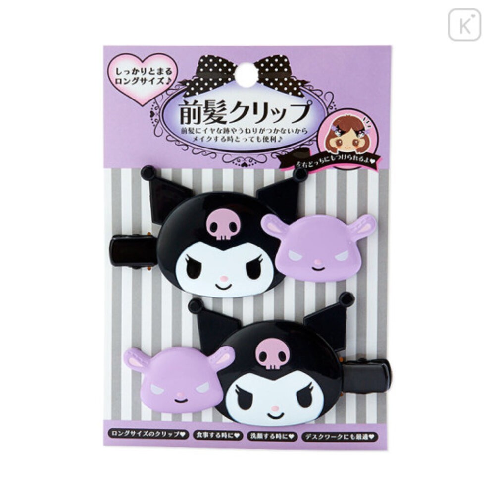 壹吉昌商城 日本 三麗鷗 Sanrio 正版 日本空運 髮夾 庫洛米 kitty 美樂蒂 等等 造型髮夾-規格圖2
