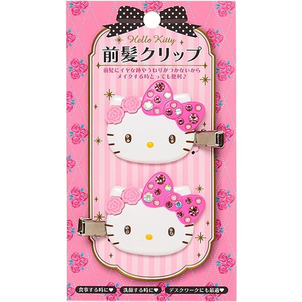 壹吉昌商城 日本 三麗鷗 Sanrio 正版 日本空運 髮夾 庫洛米 kitty 美樂蒂 等等 造型髮夾-規格圖2