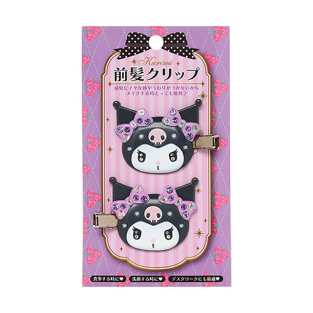 壹吉昌商城 日本 三麗鷗 Sanrio 正版 日本空運 髮夾 庫洛米 kitty 美樂蒂 等等 造型髮夾-規格圖2