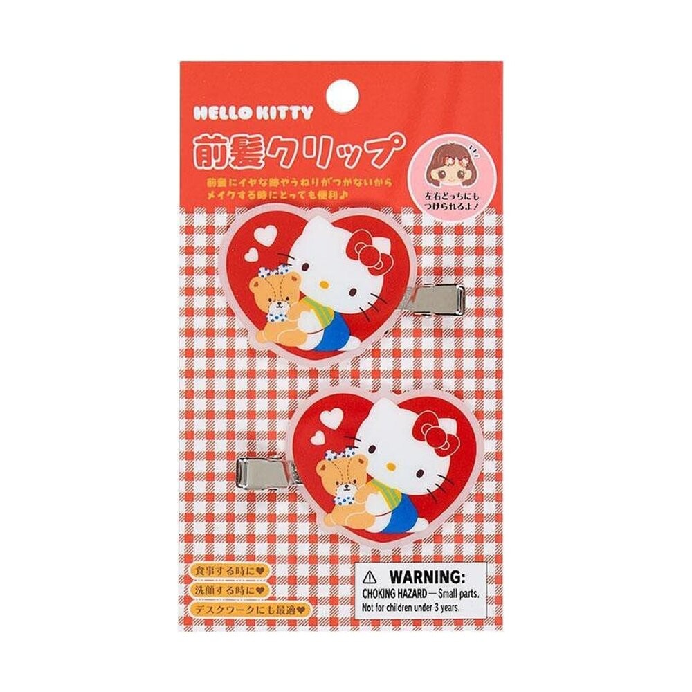 壹吉昌商城 日本 三麗鷗 Sanrio 正版 日本空運 髮夾 庫洛米 kitty 美樂蒂 等等 造型髮夾-規格圖2