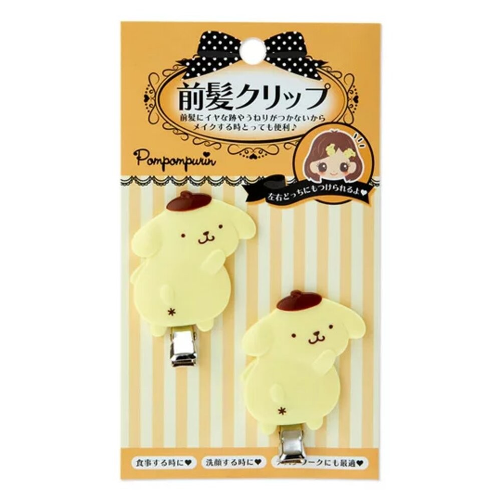 壹吉昌商城 日本 三麗鷗 Sanrio 正版 日本空運 髮夾 庫洛米 kitty 美樂蒂 等等 造型髮夾-規格圖2