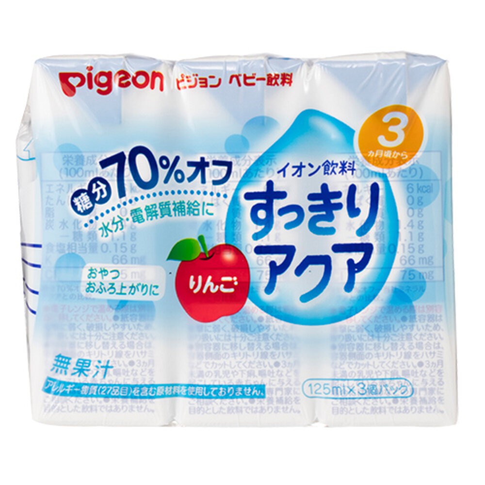 蘋果口味電解水125mlx3 26/02