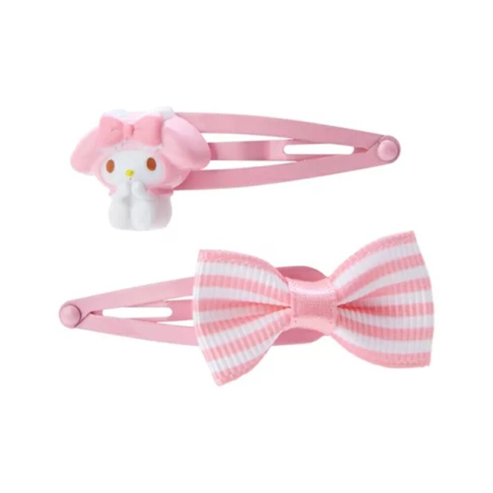 壹吉昌商城 日本正版空運直送 三麗鷗 SANRIO 造型鐵髮夾2入 台灣現貨當日出貨 蝦皮代開發票-規格圖2