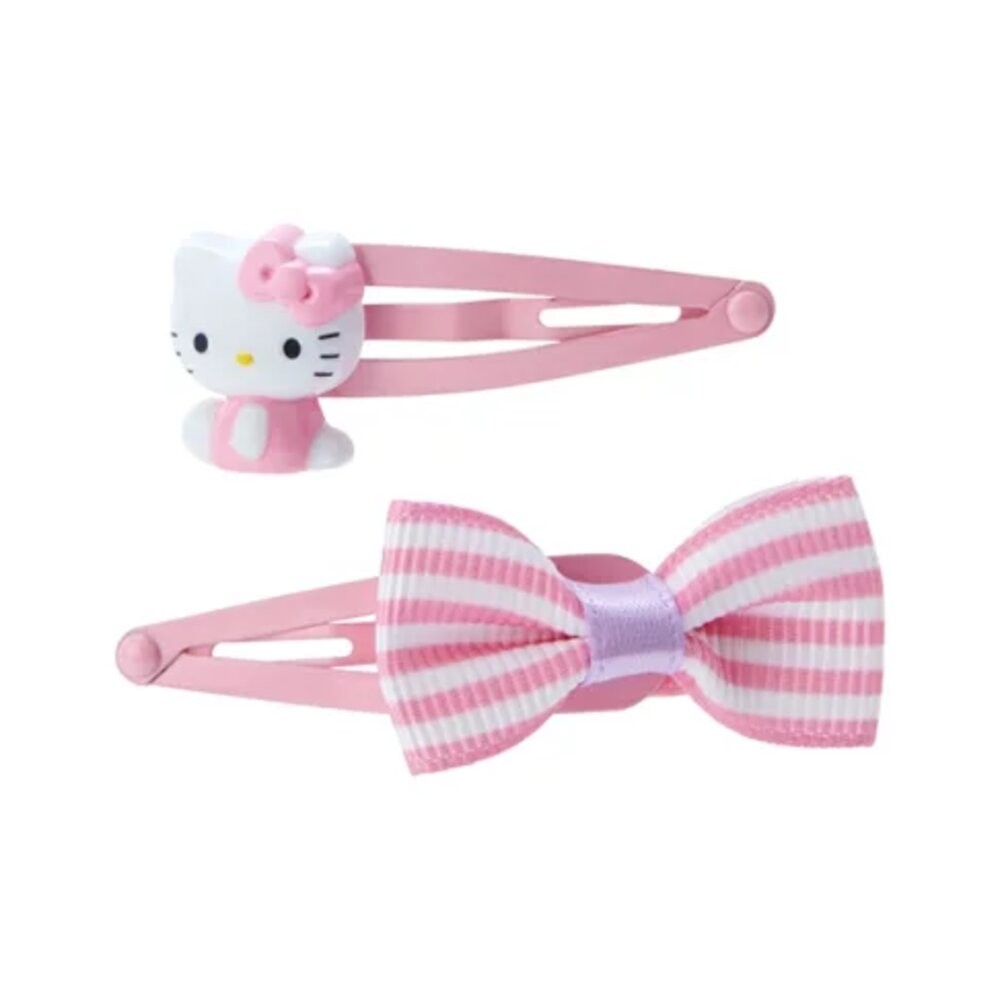 壹吉昌商城 日本正版空運直送 三麗鷗 SANRIO 造型鐵髮夾2入 台灣現貨當日出貨 蝦皮代開發票-規格圖2