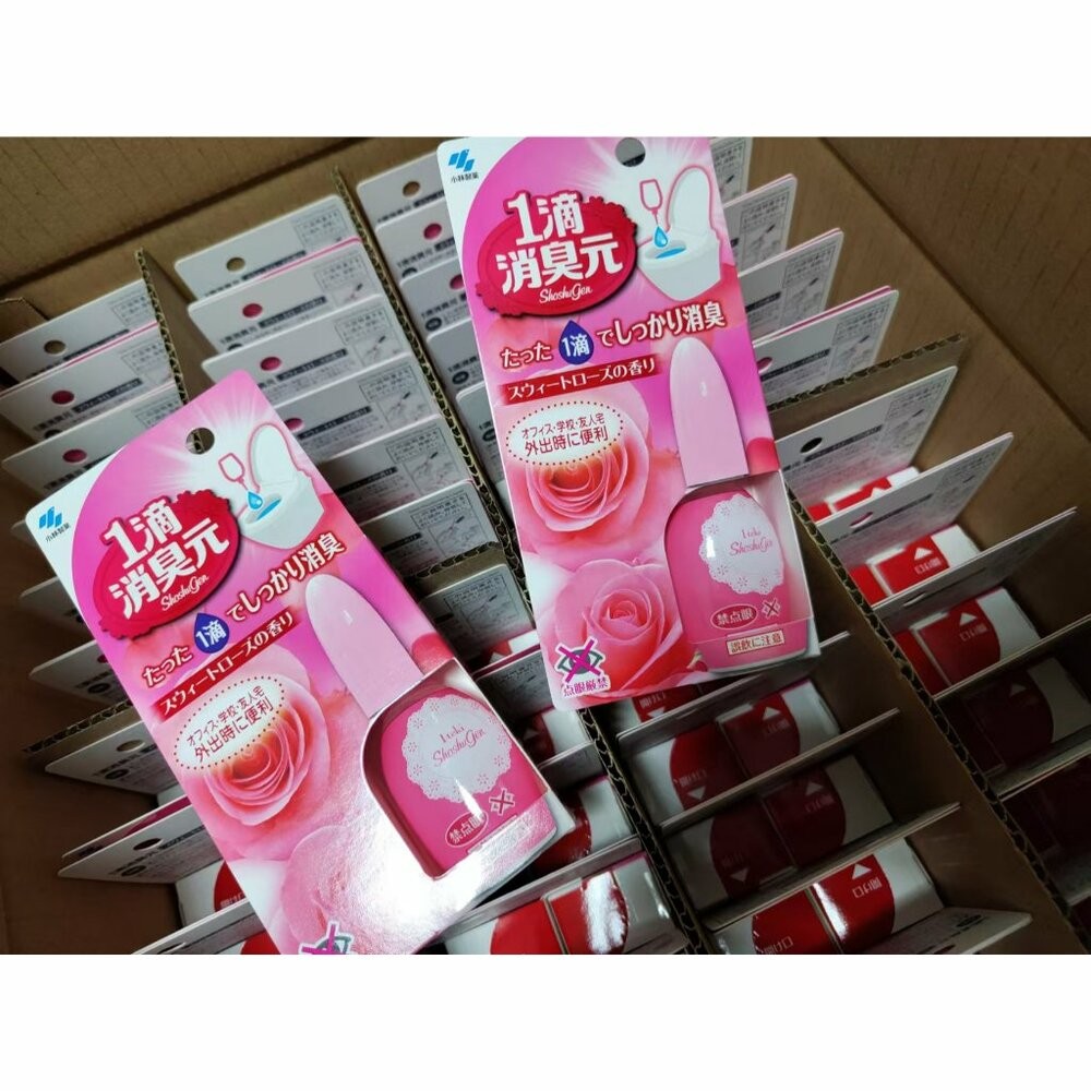 日本 小林製藥 一滴消臭 玫瑰香/薄荷香 廁前專用 20ml 1滴消臭 一滴消臭元-規格圖1