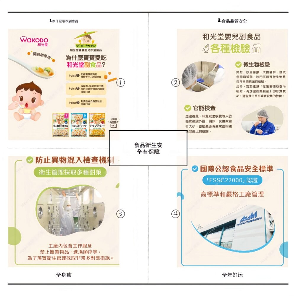 壹吉昌🇯🇵日貨進口“現貨WAKODO【和光堂】添+鈣+鐵+DHA寶寶仙貝餅乾7-12m+可食 嬰兒餅乾 幼兒餅乾-細節圖7