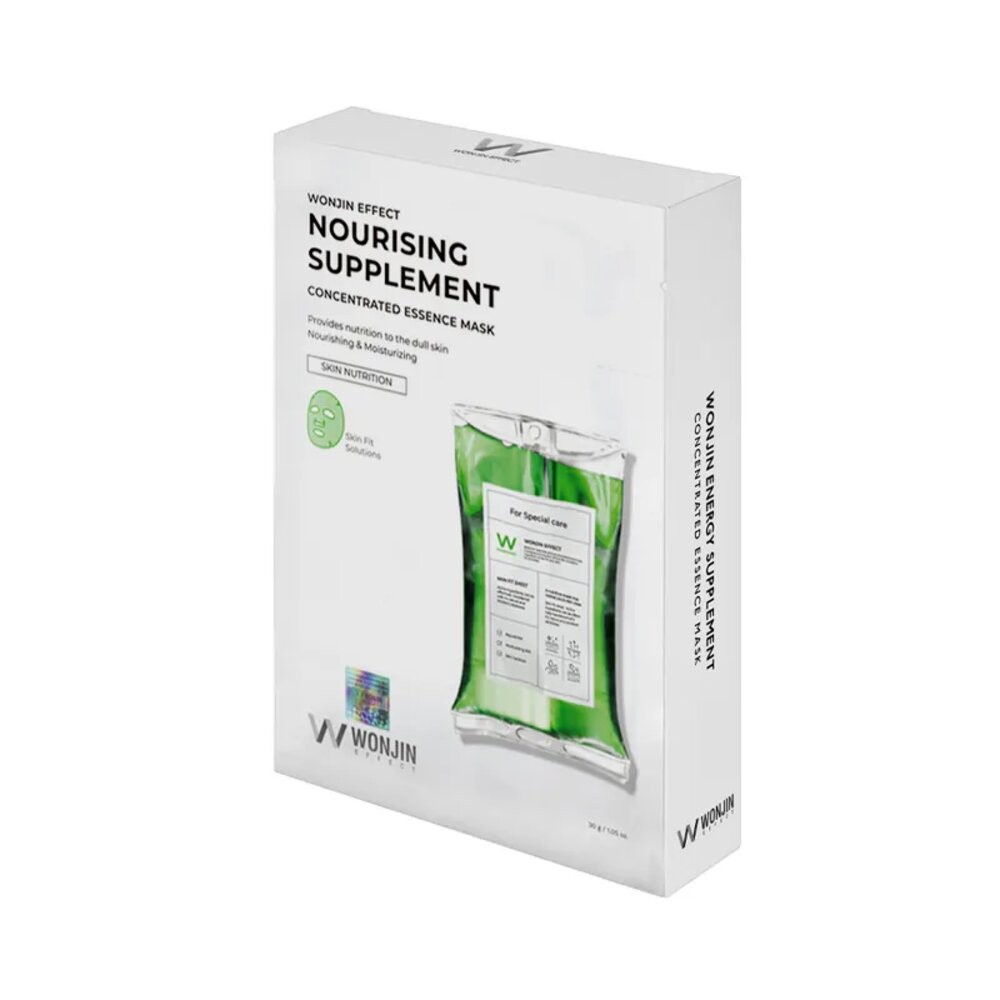 綠色掉瓶補水面膜