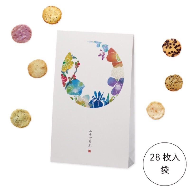 【預購】銀座 曙 24節氣8種口味仙貝禮盒 伴手禮 年節送禮 仙貝 米果 下午茶 點心 有提供紙袋-規格圖7