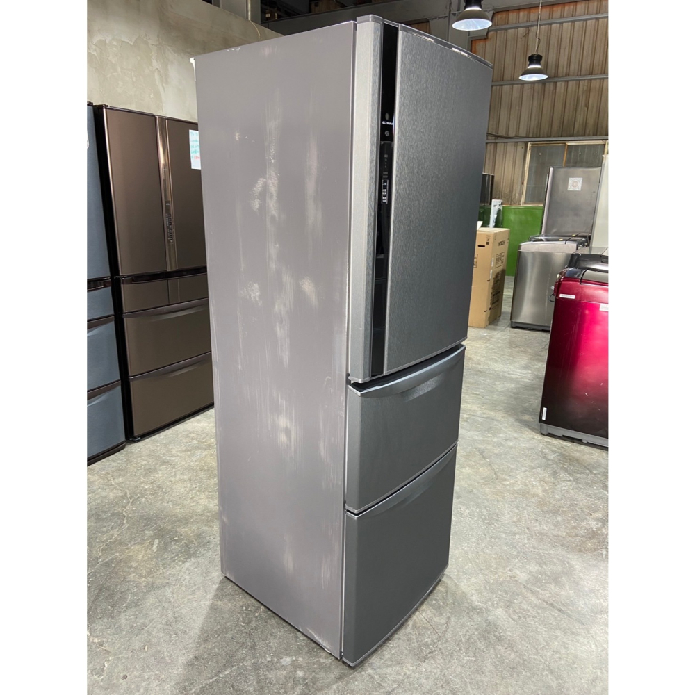 【永新二手家電】國際3門385公升冰箱（高雄店）-細節圖4