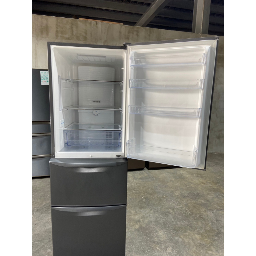 【永新二手家電】國際3門385公升冰箱（高雄店）-細節圖5