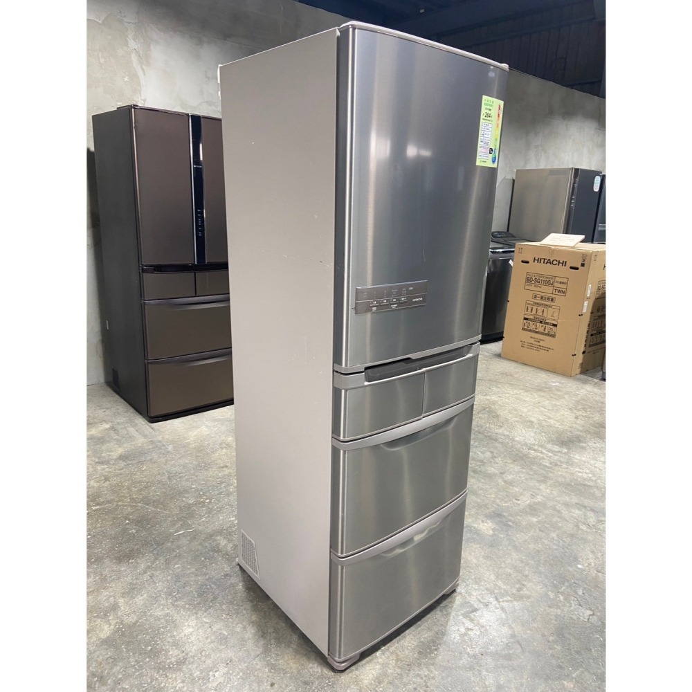 【永新二手家電】日立5門401公升冰箱（高雄店）-細節圖4