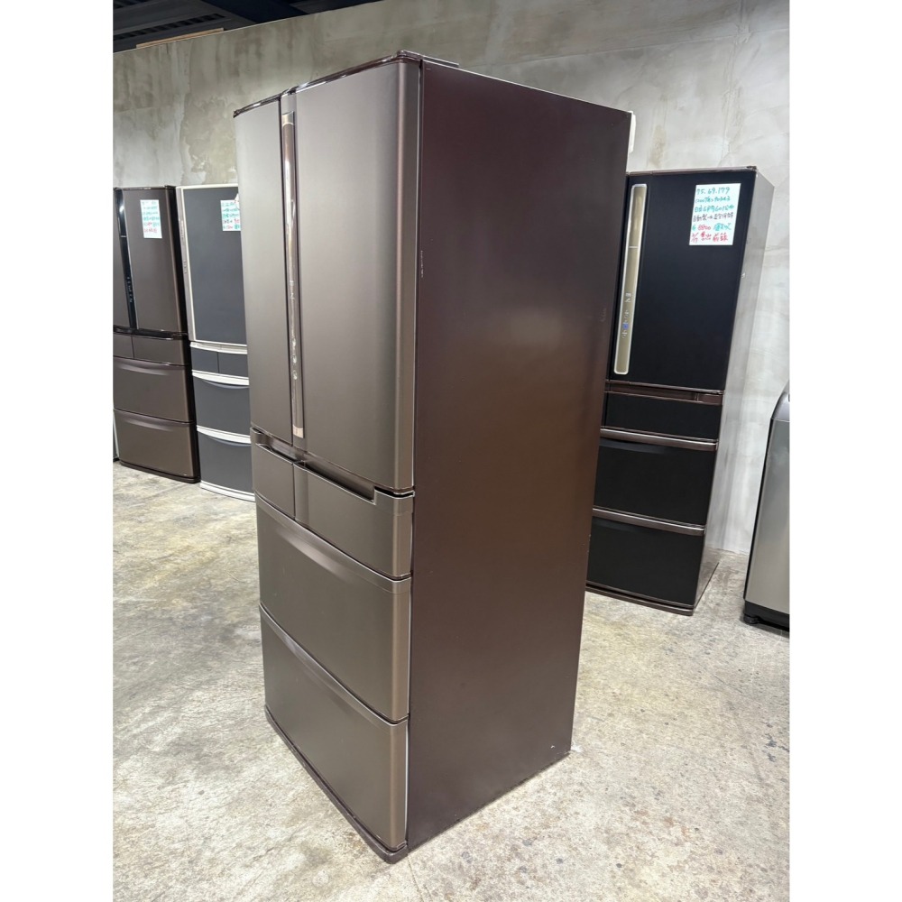 【永新二手家電】日立6門602公升冰箱（高雄店）-細節圖3