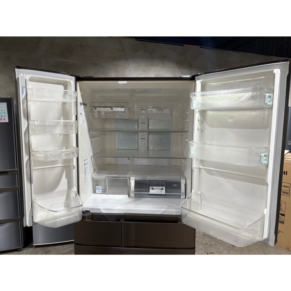 【永新二手家電】日立6門602公升冰箱（高雄店）-細節圖5