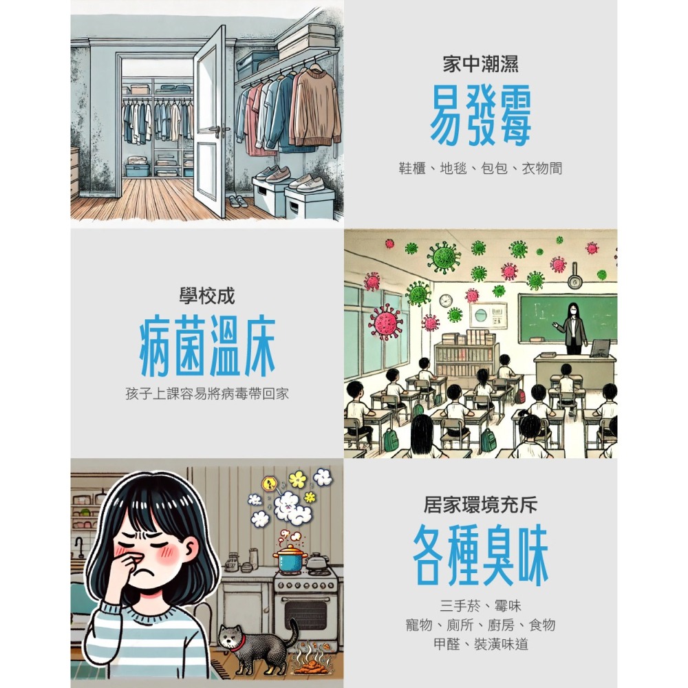 【SUVIOS 舒活適】Snano 隨身滅菌空氣淨化抑菌除臭機  贈車用夾具-細節圖3