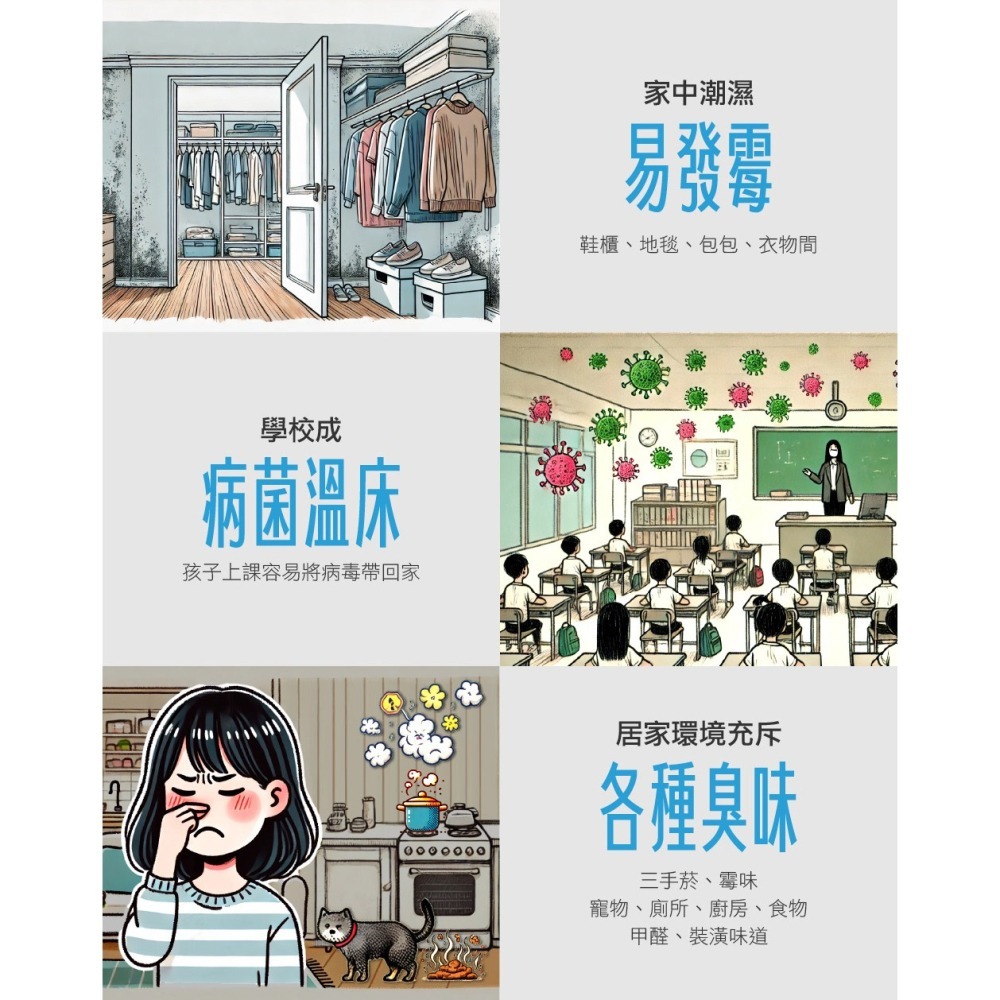 【SUVIOS 舒活適】Snano 隨身滅菌空氣淨化抑菌除臭機  贈車用夾具-細節圖3