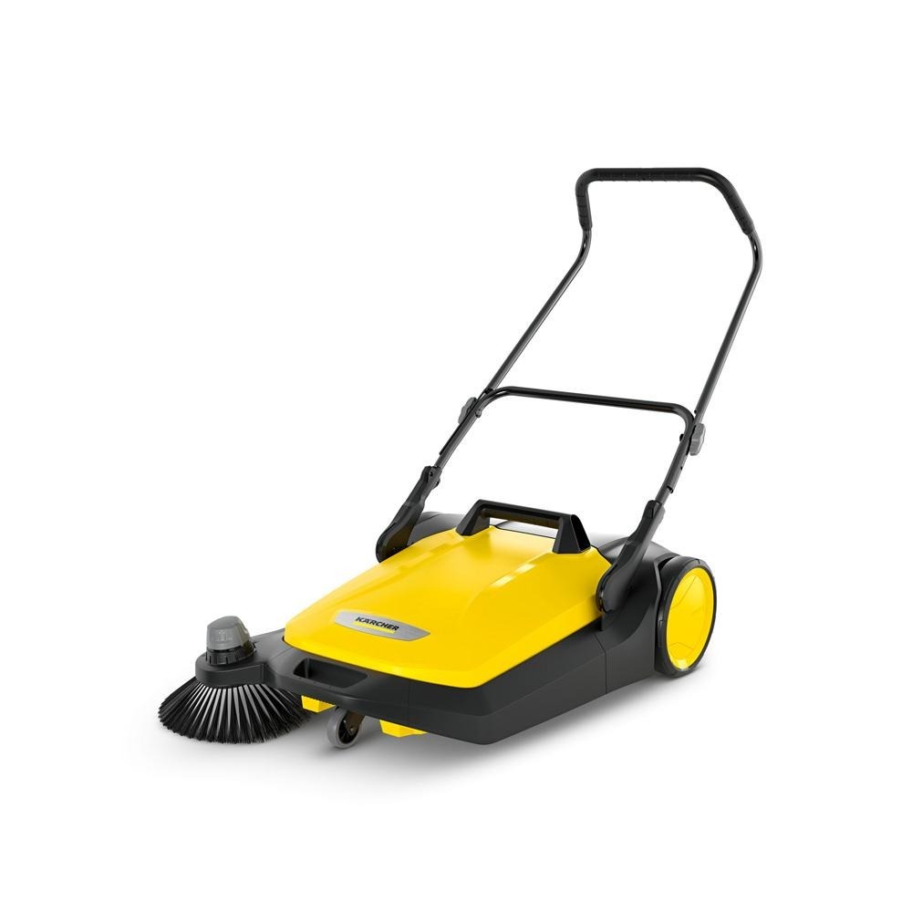 【Karcher 凱馳】加大型手推式掃地機 S6 (大面積、粉塵、停車場掃除必備)-細節圖2