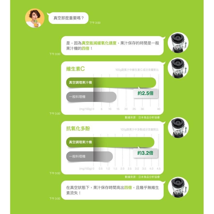 LAICA 萊卡 真空調理果汁機VB3300 (附輕巧真空包裝機VT3104)-細節圖4