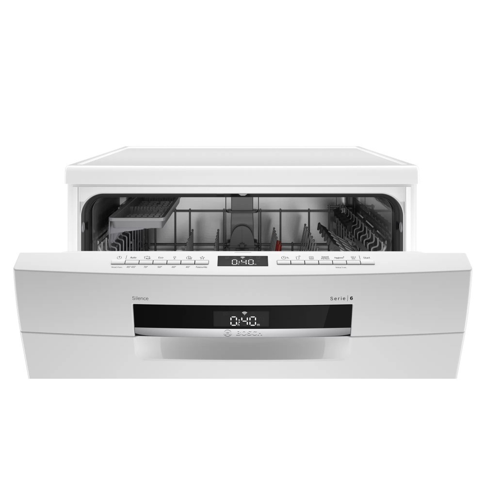 領券九折【BOSCH 博世】13人份 60公分寬 獨立式洗碗機 SMS6HAW10X-細節圖2