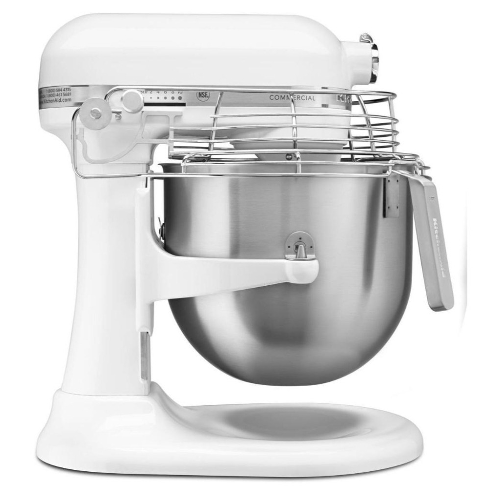【KitchenAid】8Qt 商用升降式攪拌機 3KSMC895TWH (原廠公司貨保固)-細節圖2