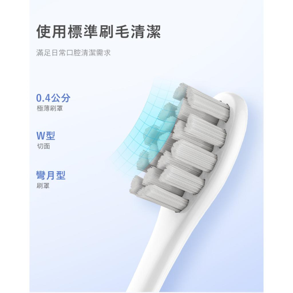 【Oclean】P2S6 歐可林電動牙刷通用刷頭2入標準清潔型-細節圖6