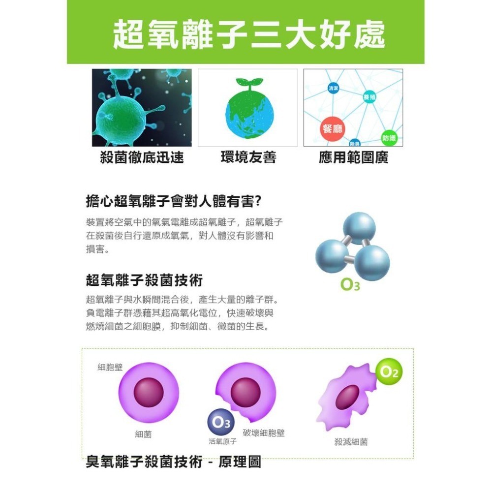 【CASHIDO】10秒臭氧蔬果清洗機 100mg-細節圖3